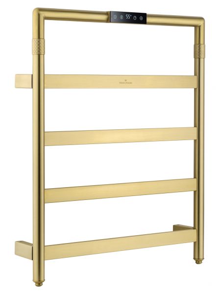 Полотенцесушитель электрический WONZON & WOGHAND KÖLN, Брашированное золото (WW-A6014-BG)