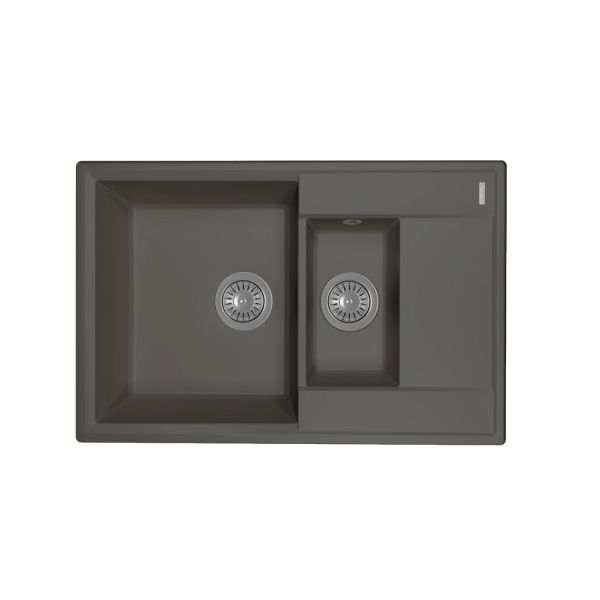 Кухонная мойка Florentina КОНСУЛ 23.025.D0760.302, антрацит