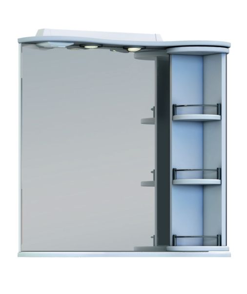 Зеркало со шкафом VIGO Callao zsh.CAL.70.El, 70.6 см