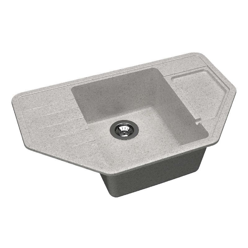 Кухонная мойка Dr. Gans РИО 25.080.C0800.408, серый, артикул 25.080.C0800.408