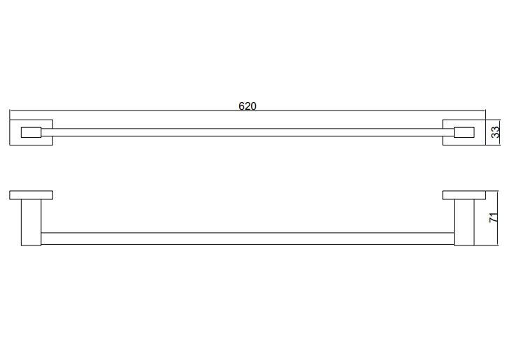 Полотенцедержатель BELZ B90301, черный, артикул B90301