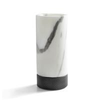 3SC APUANA 2.0 Стакан настольный, цвет: мрамор Bianco Statuario/nickel nero opaco 3SC APUANA 2.0 Стакан настольный, цвет: мрамор Bianco Statuario/nickel nero opaco