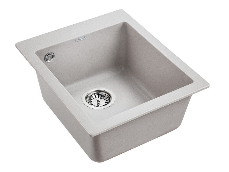 Кухонная мойка Paulmark Leer 41 PM104249-GR Серая