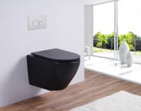 Унитаз-подвесной ESBANO AZALEA черный матовый