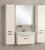 Тумба под раковину АКВАТОН АРИЯ 76 1A141701AA010 (подвесная, белый глянец), шт