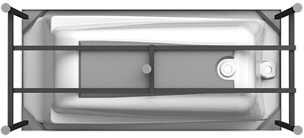 Акриловая ванна Radomir Vannesa Фелиция 160х75 2-01-0-0-1-204 Белая без гидромассажа