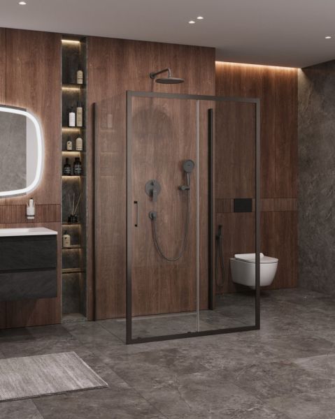 MOLVENO-AH-12-150/90-C-BORO-IV Душевой уголок