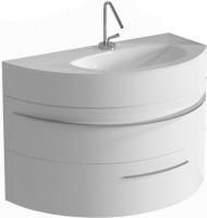 Тумба под раковину De Aqua Эскалада 100 R белый, подвесная с ручкой Тумба под раковину De Aqua Эскалада 100 R белый, подвесная с ручкой