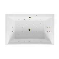 Ванна EXCELLENT Crown Lux 190x120 "ULTRA" (золото)