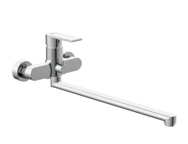 Смеситель для ванны Cersanit BRASKO с длинным изливом однорычажный (64091)