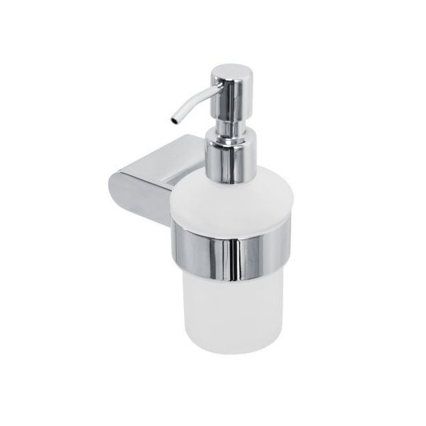 STYLUS-SOIS-V-IN Диспенсер для мыла подвесной, стекло, исполнение сатин