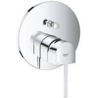 Смеситель однорычажный для ванны GROHE Plus, круглая розетка (24060003) Смеситель однорычажный для ванны GROHE Plus, круглая розетка (24060003)