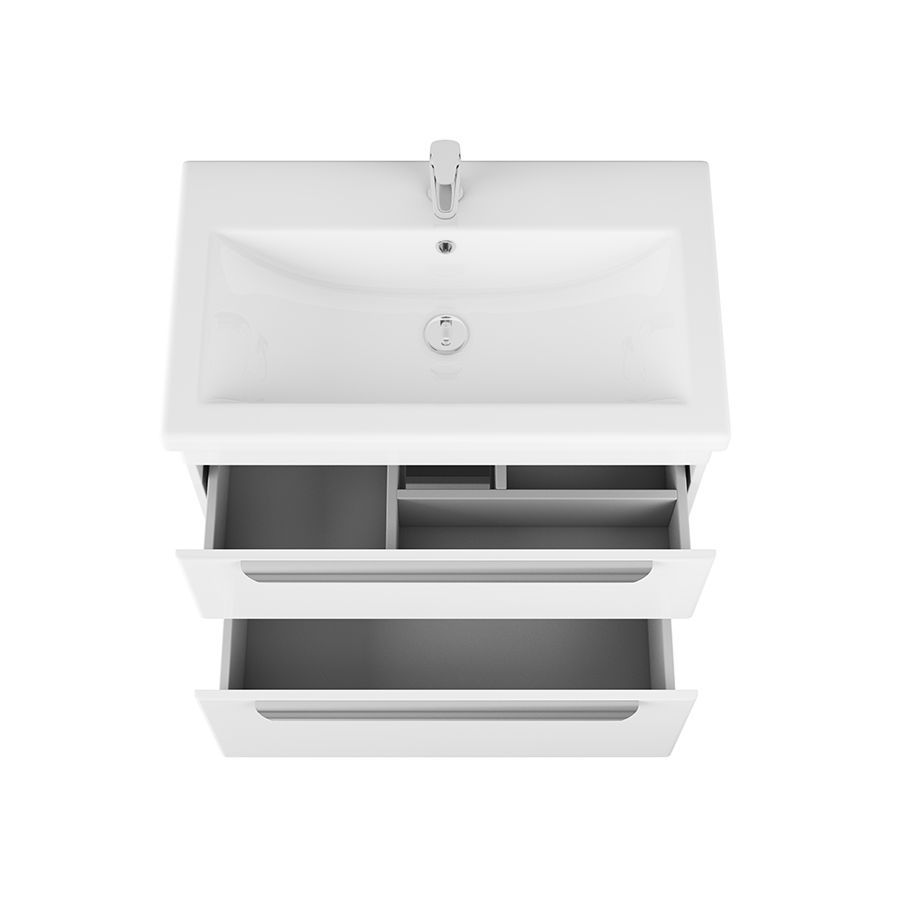 Тумба Vind stor 70, белый лак