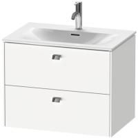Duravit Brioso Тумба подвесная под раковину # 234473, 2 ящика, 555x720x479мм, цвет White High Gloss