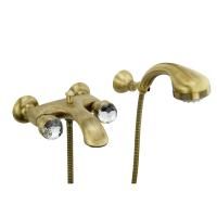 AXO SWAROVSKI Смеситель для ванны внешний, бронза