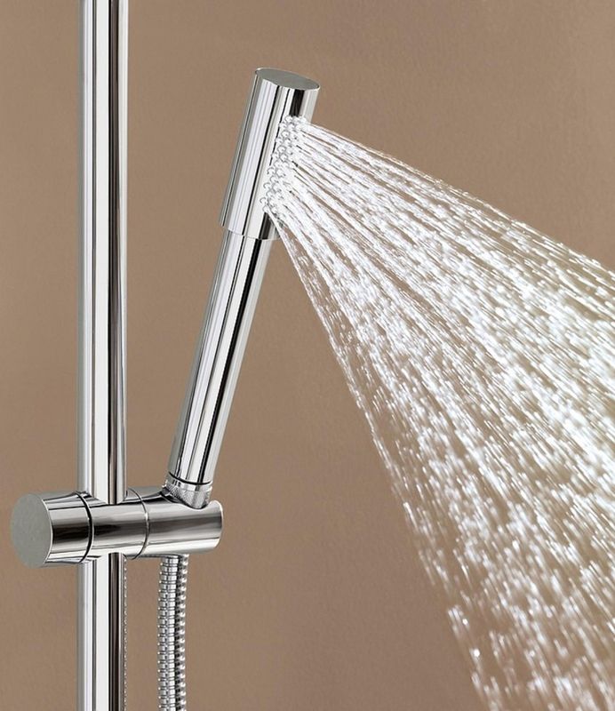 Душевая система GROHE Rainshower 210 с термостатическим смесителем, хром (27032001) Душевая система GROHE Rainshower 210 с термостатическим смесителем, хром (27032001)