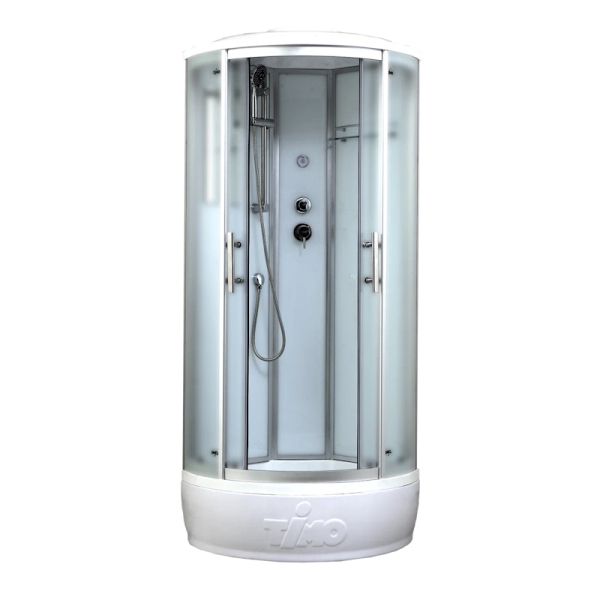 Душевая кабина Timo Standart Silver Fabric T-6680SF, 80x80x220