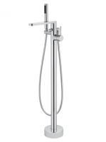 Смеситель для ванны напольного монтажа WONZON & WOGHAND STICK, Хром (WW-88649901-CR)