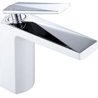Смеситель для умывальника VENTURO белый + хром