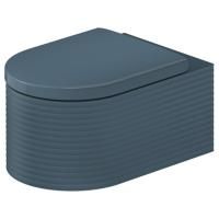 Duravit  Millio Унитаз подвесной &quot;Grooves&quot;  370х570 мм, крепление в компл.,цвет синий матовый