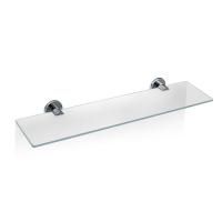 Decor Walther Basic GLA60 Полка стеклянная 60x14см, цвет: хром