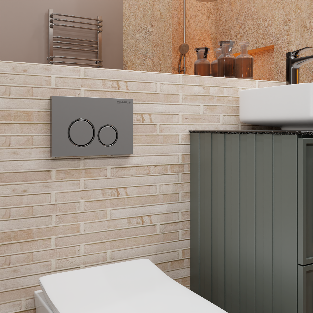 Клавиша для инсталляции CHARUS TM,
Серия: SPAZIO
Материал: Пластик ABS+Хромированные кольца
Тип: Механический
Размер: 245*165*14,5
Цвет: Хром матовый