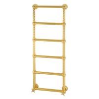 EDERA Полотенцесушитель водяной h1200/1280х410/490 мм, золото EDERA Полотенцесушитель водяной h1200/1280х410/490 мм, золото