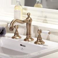 NICOLAZZI PETIT MONT BLANC Смеситель для раковины на 3 отверстия, с донным клапаном, цвет бронза