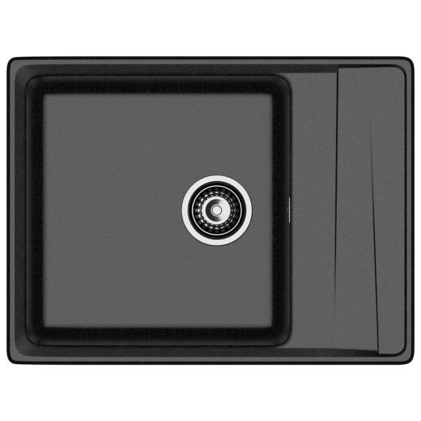 Кухонная мойка GranFest LEVEL 660L, черный