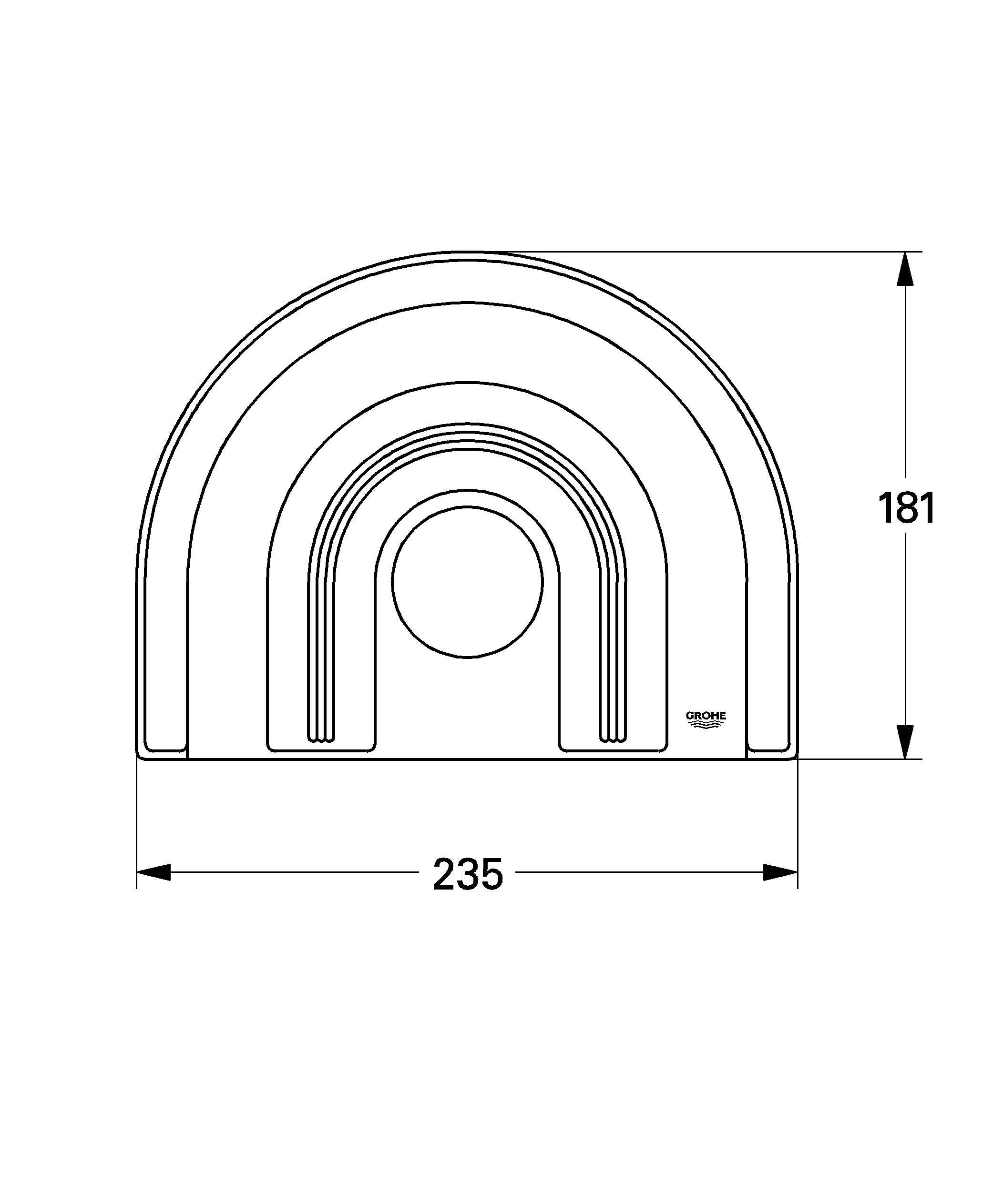 Розетка GROHE 47459IP0 Розетка GROHE 47459IP0