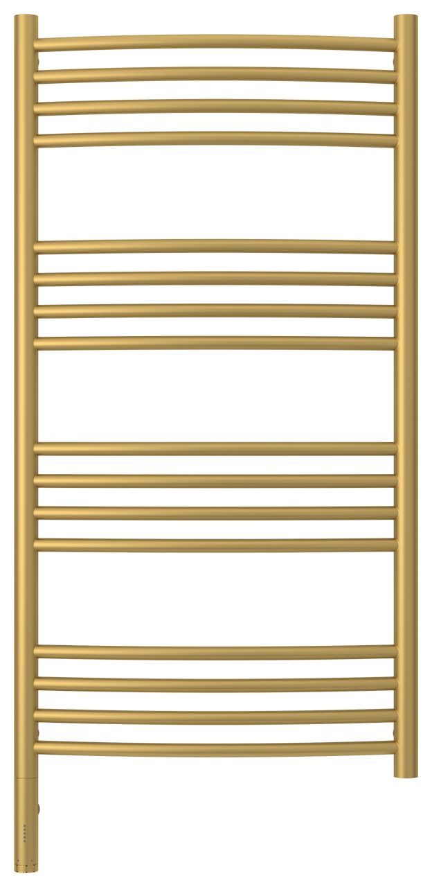Полотенцесушитель электрический "БОГЕМА 3.0" 1000х500 / МЭМ левый (Матовое золото)