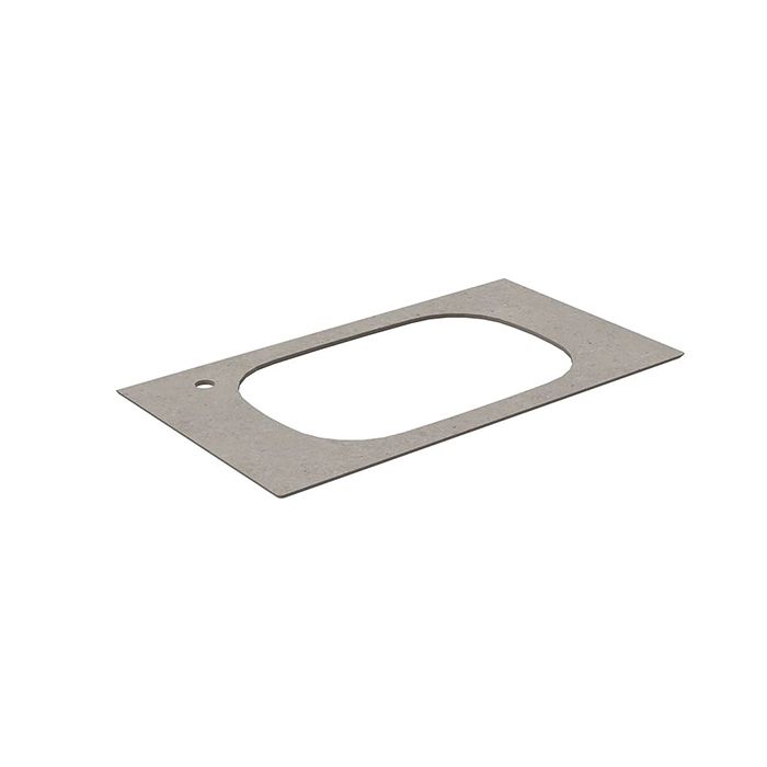 Спец. изделие декоративное для раковин, встраиваемых сверху MAGICA Риккарди 90 см, серый матовый