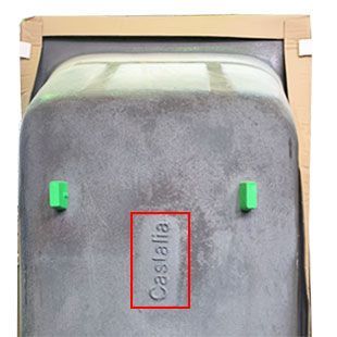 ВАННА чуг. CASTALIA  "VENERA S2021"- 170*80*42 с ручками