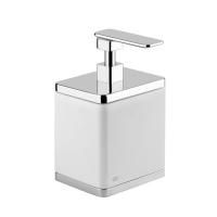 Gessi iSpa Дозатор для жидкого мыла настольный, цвет: хром/белый Gessi iSpa Дозатор для жидкого мыла настольный, цвет: хром/белый