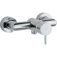 CISAL Less Minimal Смеситель однорычажный настенный для душа, цвет хром