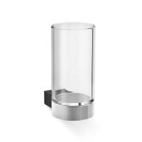 Decor Walther Club WMG Стакан подвесной, прозрачное стекло, цвет: черный матовый / хром