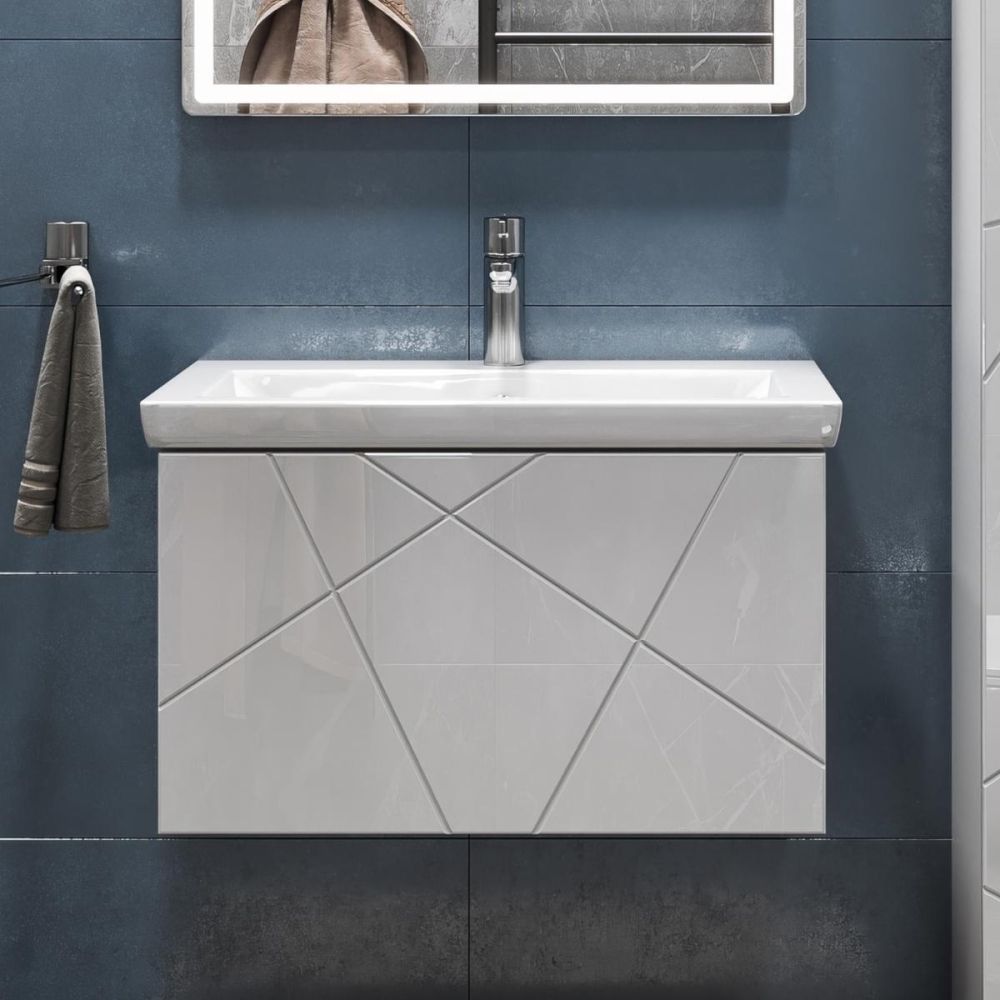 Тумба под раковину подвесная VIGO Geometry 033, 60 см, артикул 033