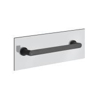 Gessi Emporio accessories Полотенцедержатель для крепления на стекло, 30 см, цвет: Black XL