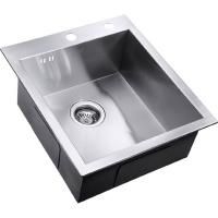 Кухонная мойка ZorG X X-4551 Матовый хром