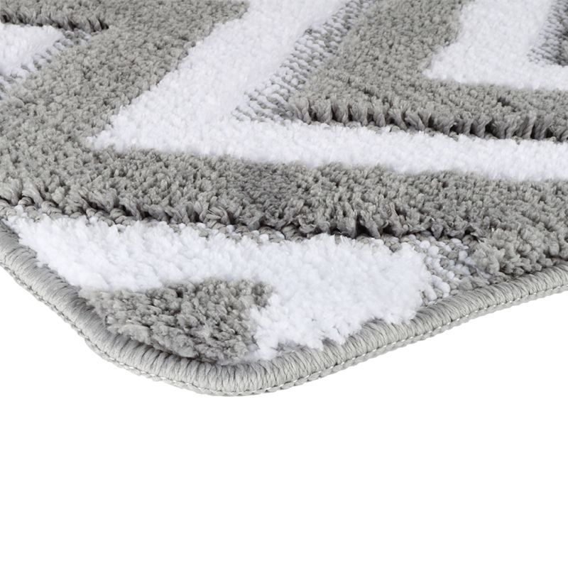 Коврик для ванной комнаты FIXSEN RIVER FX-5004K, серый, артикул FX-5004K