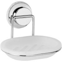 Мыльница для ванной настенная на присоске пластиковая Fora "ATLANT"