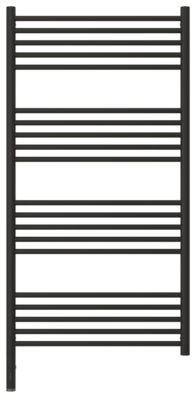 Полотенцесушитель электрический "БОГЕМА 3.0" прямая 1200х600 / МЭМ левый (Тёмный титан муар)