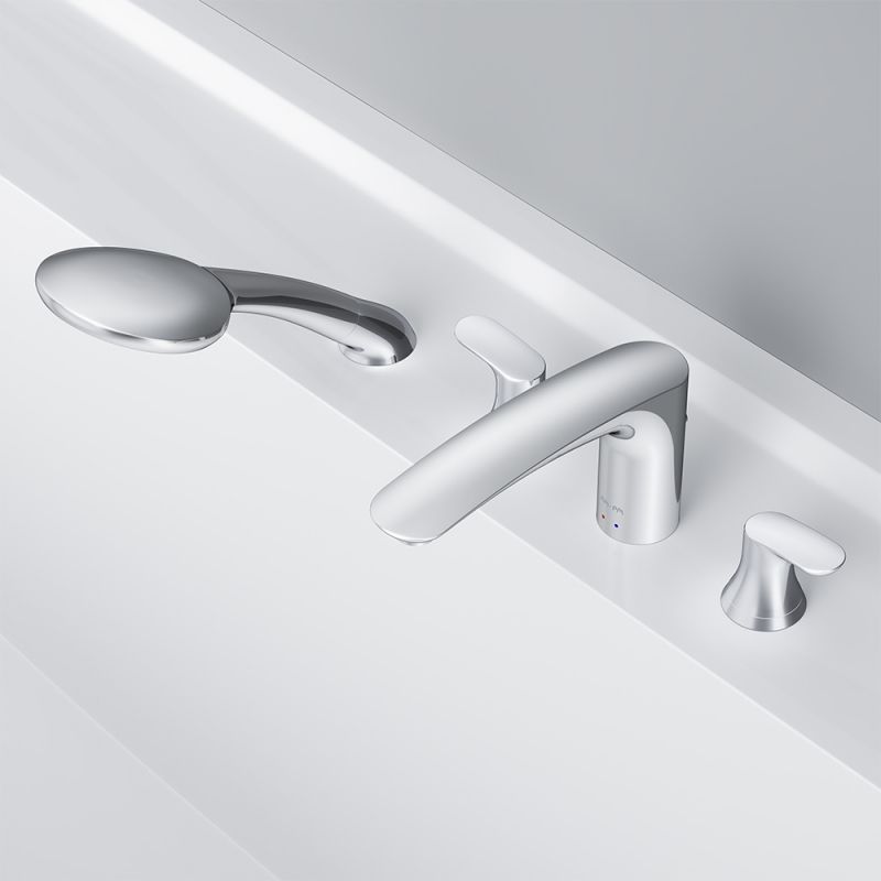 Смеситель на борт ванны AM.PM Like F8001300 Хром Смеситель на борт ванны AM.PM Like F8001300 Хром