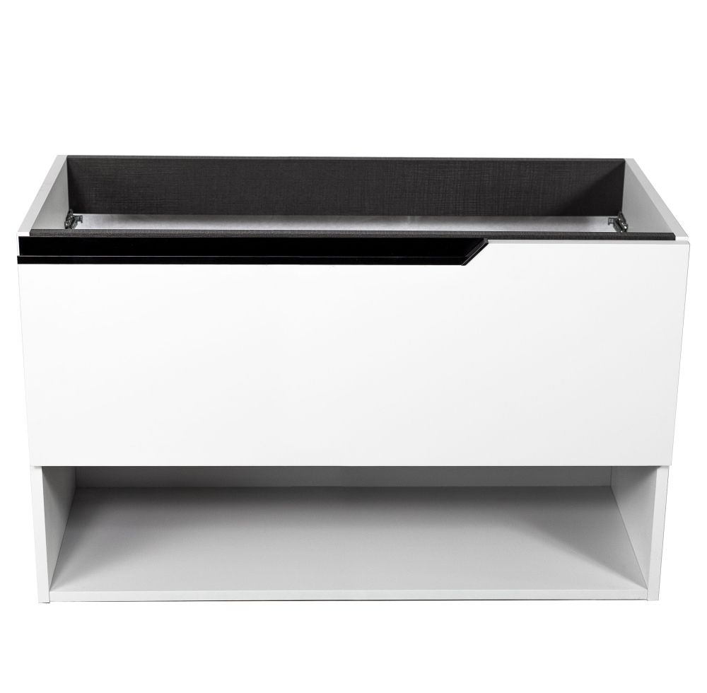 Комплект мебели Visobath Eleven, 1000 мм левый, цвет белый матовый лак (B-Ada), артикул 85606/B-Ada/EL