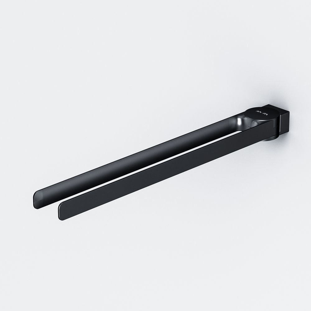 A50A32622 Inspire V2.0, Двойная вешалка-вертушка для полотенец, 40 см, черный, шт A50A32622 Inspire V2.0, Двойная вешалка-вертушка для полотенец, 40 см, черный, шт