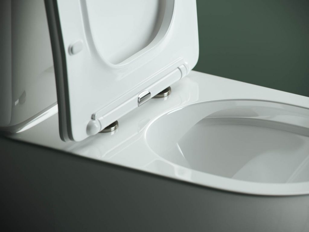 Напольная пристенная чаша унитаза STAR Rimless