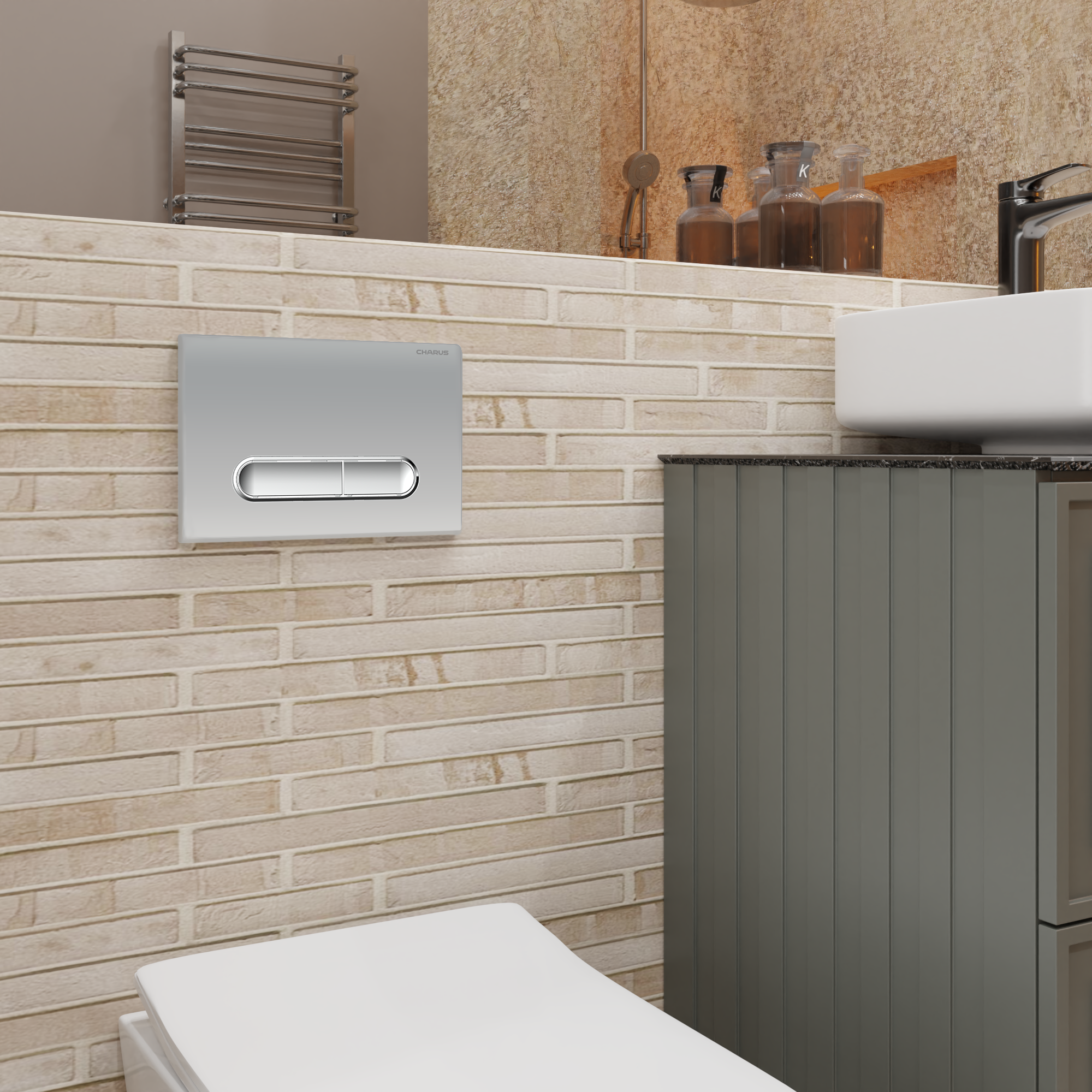 Клавиша для инсталляции CHARUS TM,
Серия: MAGNUS
Материал: Пластик ABS+Хромированные кольца
Тип: Механический
Размер: 245*165*12,1
Цвет: Хром матовый