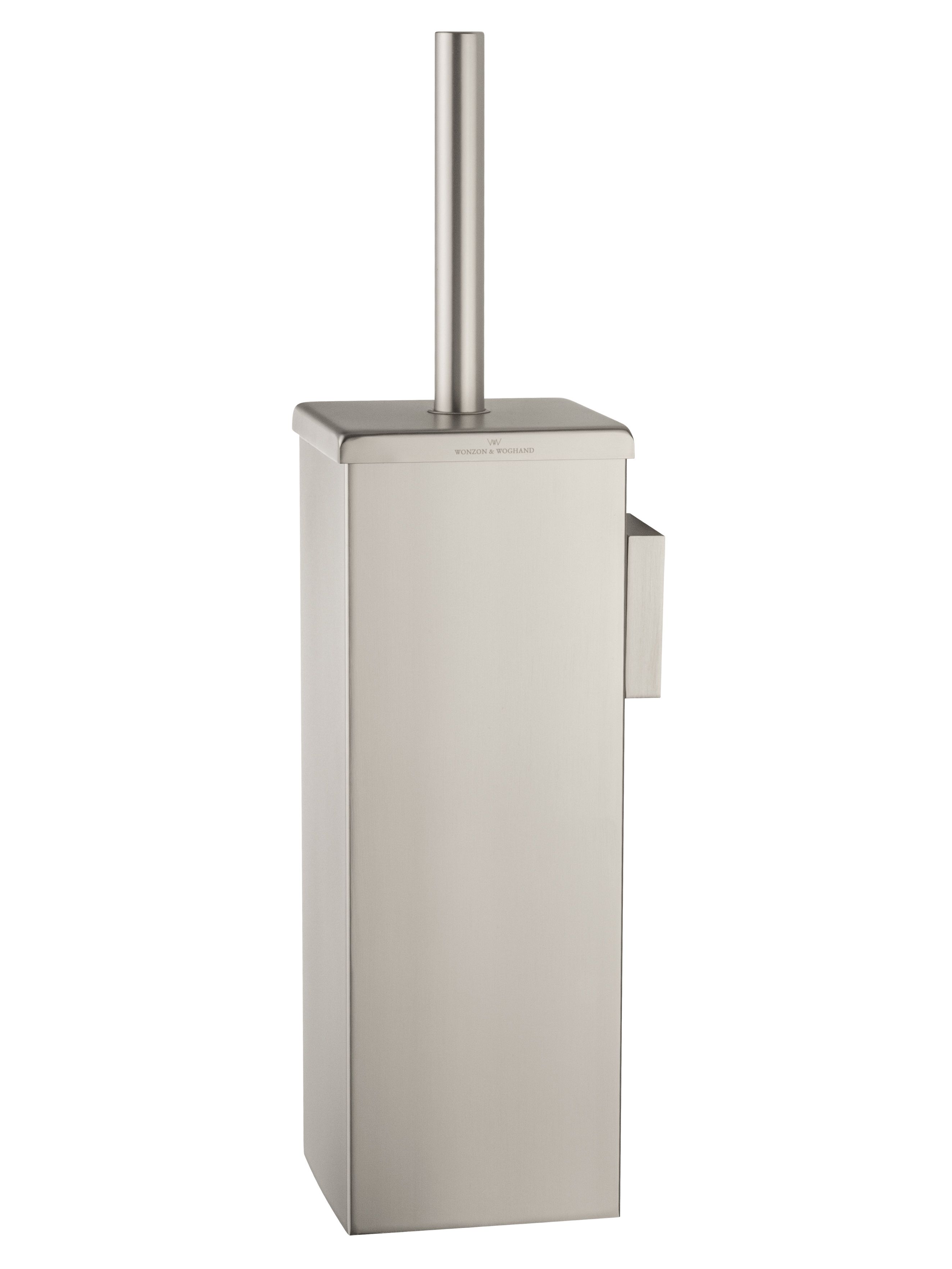 Туалетный ершик в комплекте WONZON & WOGHAND POLO, Брашированный никель (WW-8929-BN)