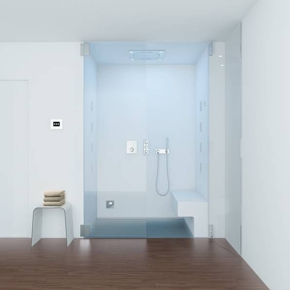 Генератор пара 6,6 кВт GROHE F-digital deluxe для большой паро-душевой кабины (27934000) Генератор пара 6,6 кВт GROHE F-digital deluxe для большой паро-душевой кабины (27934000)