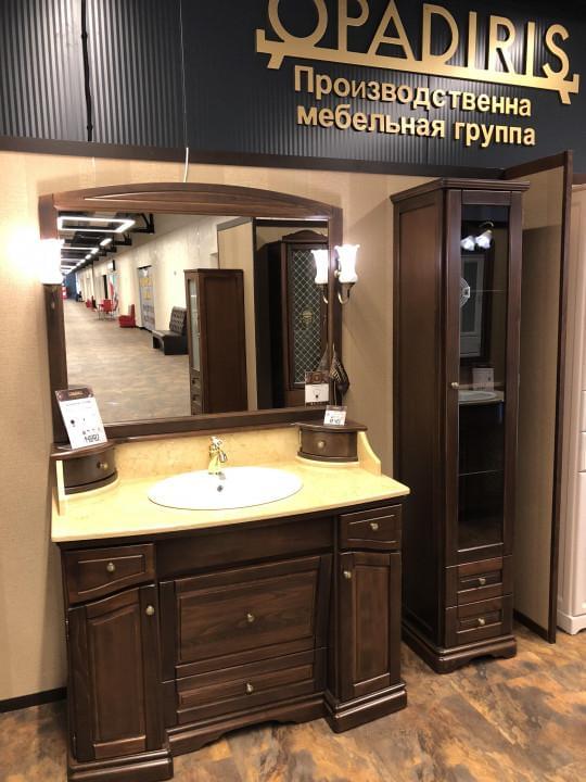 Пенал Лучия правый Opadiris Орех антикварный Пенал Лучия правый Opadiris Орех антикварный